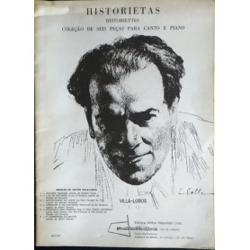 Historiettes colecao de seis pecas para canto e piano