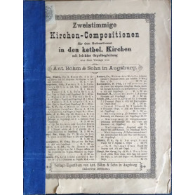 Kirchen - Compositionen fur den Gottesdienst in del kathel. Kirchen