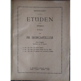 Etuden. Etudes fur Klavier