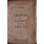 Chants des vepres et des saluts