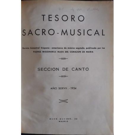 Tesoro sacro - musical