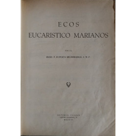 Ecos Eucaristico Marianos