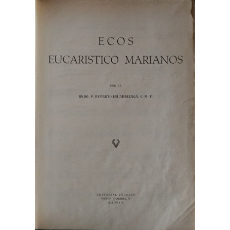 Ecos Eucaristico Marianos