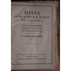 Missa in honorem B. Mariae de Lourdes