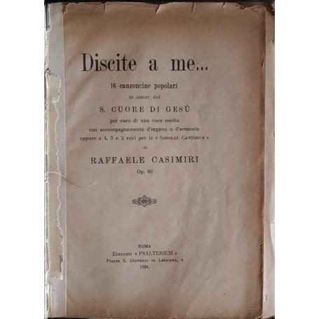 Disciti a me..