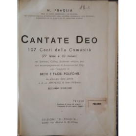 Cantate deo
