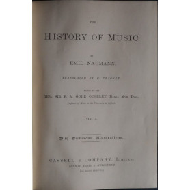 The history of music. Vol. I e vol. II
