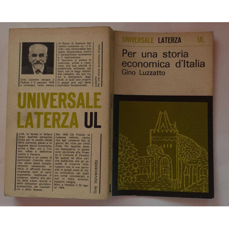 Per una storia economica d'Italia