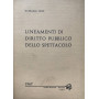 Lineamenti di diritto pubblico dello spettacolo