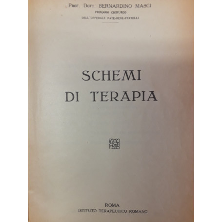 Schemi di terapia