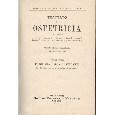 Trattato di ostetricia