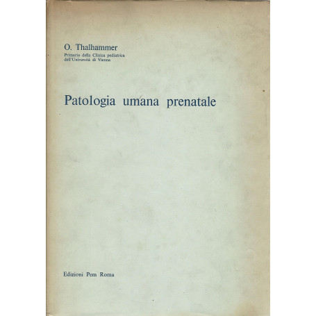 Patologia umana prenatale
