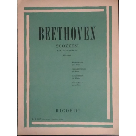 Scozzesi per pianoforte