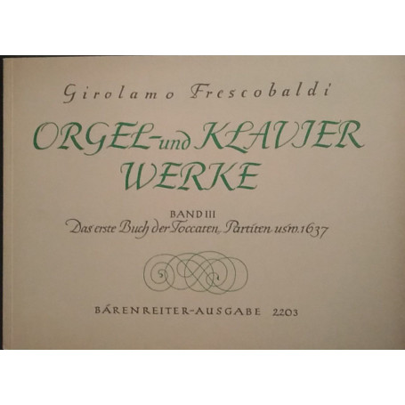 Orgel - und Klavierwerke. Organ and Keyboard Works