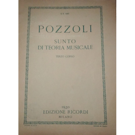 Sunto di teoria musicale