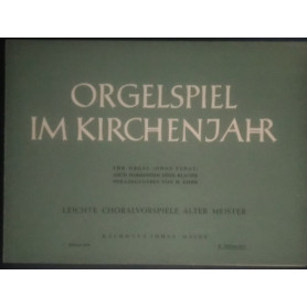 Orgelspiel im kirchenjahr