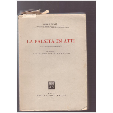 La falsità in atti
