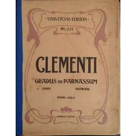 Gradus ad parnassum. Piano solo