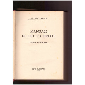 Manuale di diritto penale Parte generale