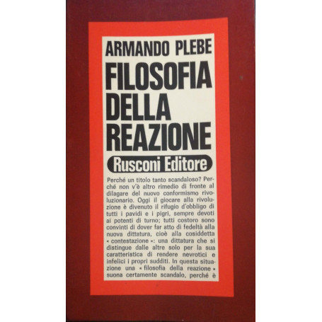 Filosofia della reazione