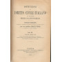 Istituzioni di diritto civile italiano. Vol VI