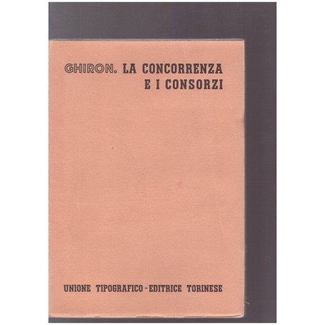 La Concorrenza e i Consorzi