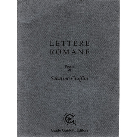 Lettere romane. Poesie