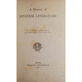 A history of Japanese Literature