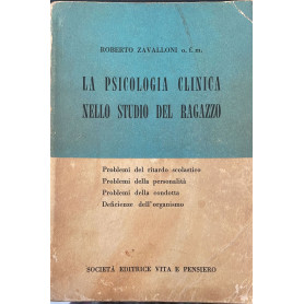 La psicologia clinica nello studio del ragazzo