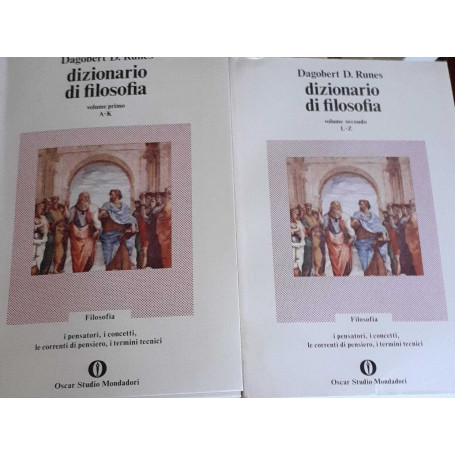 Dizionario di filosofia. Volume I II