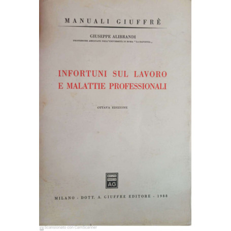 Infortuni sul lavoro e malattie professionali