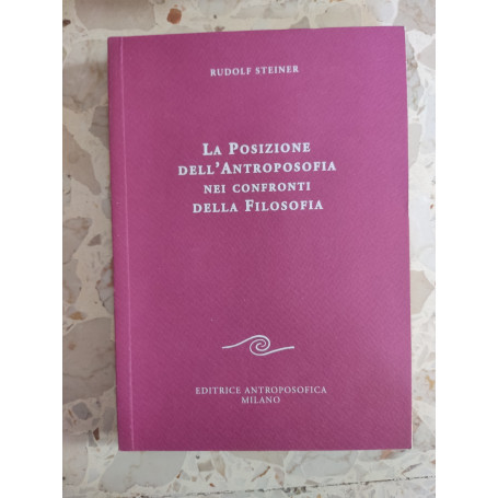 La posizione dell'antroposofia nei confronti della filosofia