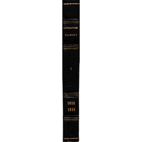Chemical abstracts & Litterature survey  1953-1959  Vol. 1