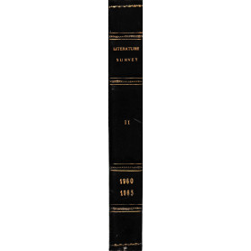 Chemical abstracts & Litterature survey 1960-1965  vol. 2