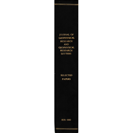 Journal of Geophisical research and Geophisical research letters. Selected papers 1978-1980 vol 83 no C1