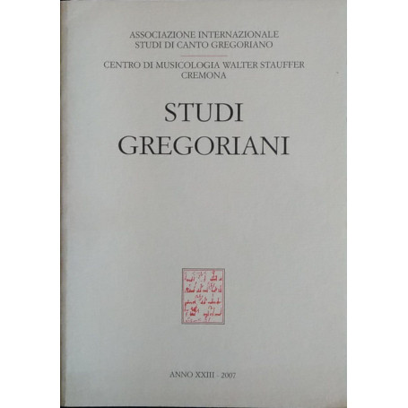 Studi Gregoriani