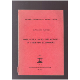 Note sulla logica dei modelli di sviluppo economico