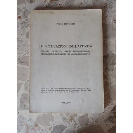 Le motivazioni dell'attività