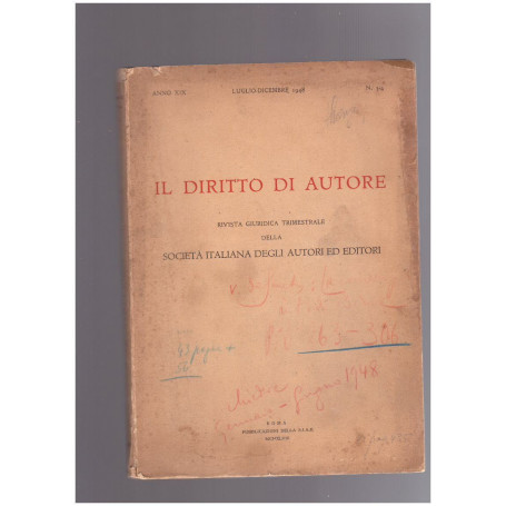 Il Diritto di Autore