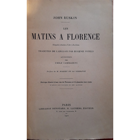 Les matins à  Florence
