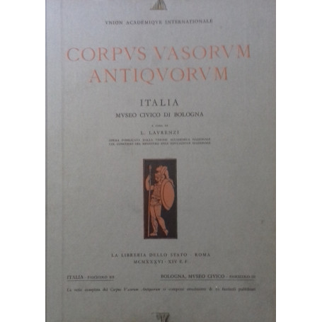 Corpus Antiquorum Vasorum. Italia