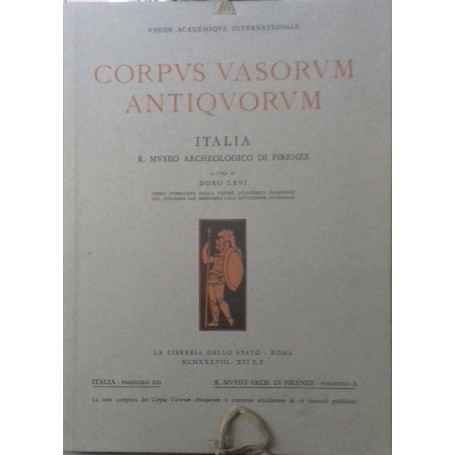 Corpus Vasorum Antiquorum. Italia