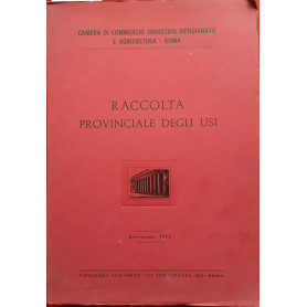 Raccolta provinciale degli usi