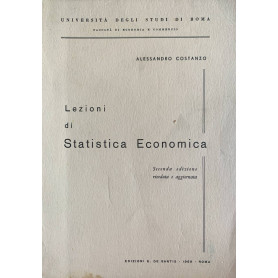 Lezioni di statistica economica