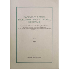 Documenti e studi sulla tradizione filosofica medievale Vol.XX