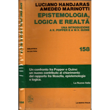 Epistemologia logica e realtà.