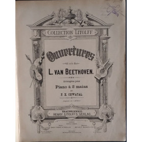 Ouvertures. Arrangees pour Piano a 2 mains