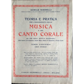 Teoria e pratica per l'insegnamento della musica e del canto corale