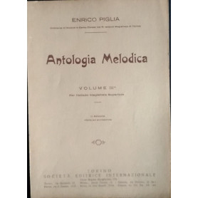 Antologia melodica. Volume III