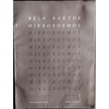 Mikrokosmos. Volume 1